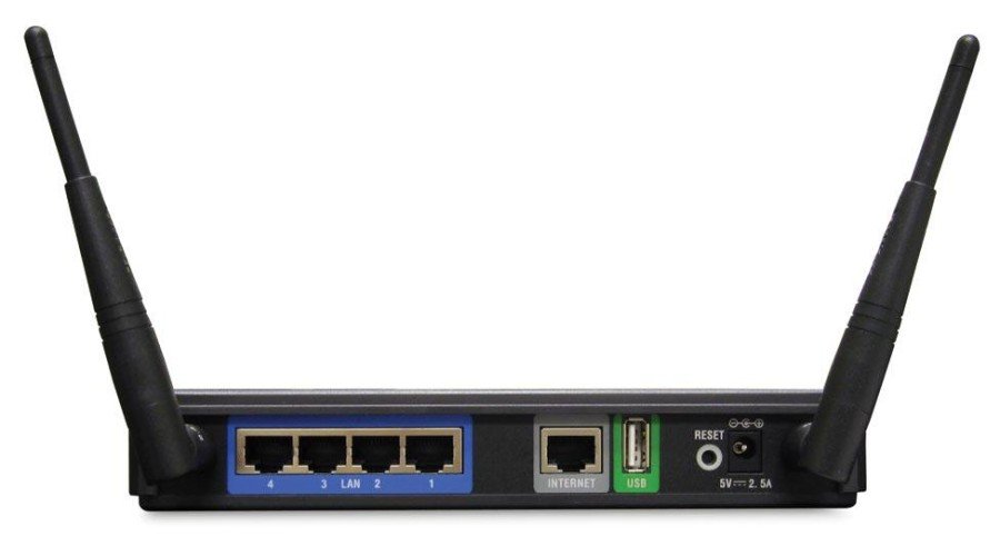 DIR-628 router back