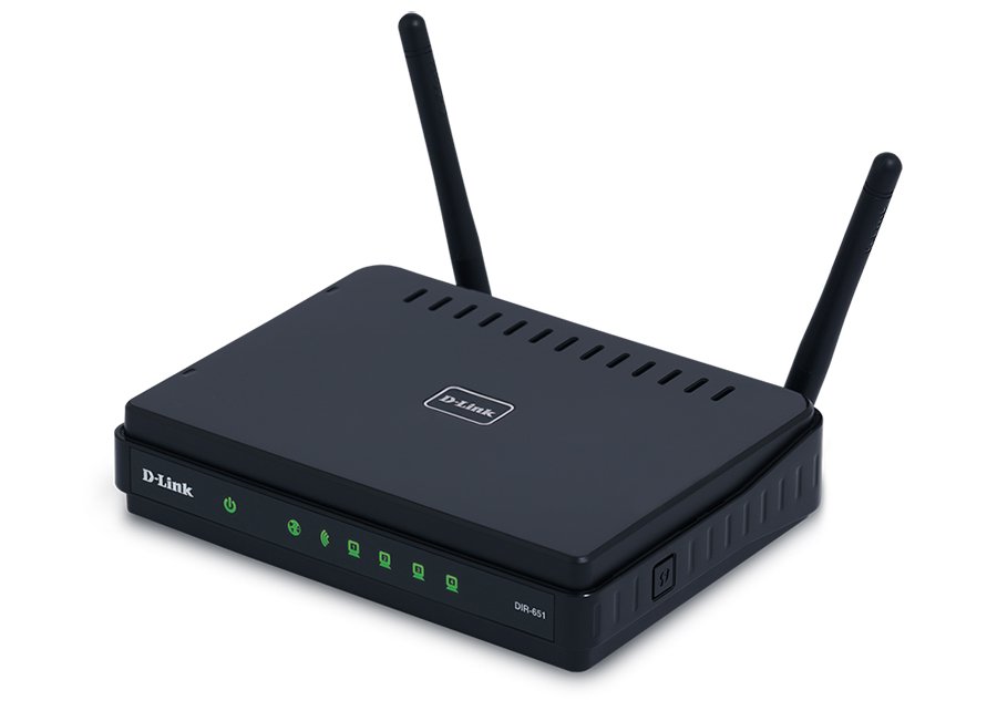 DIR-651 router angle